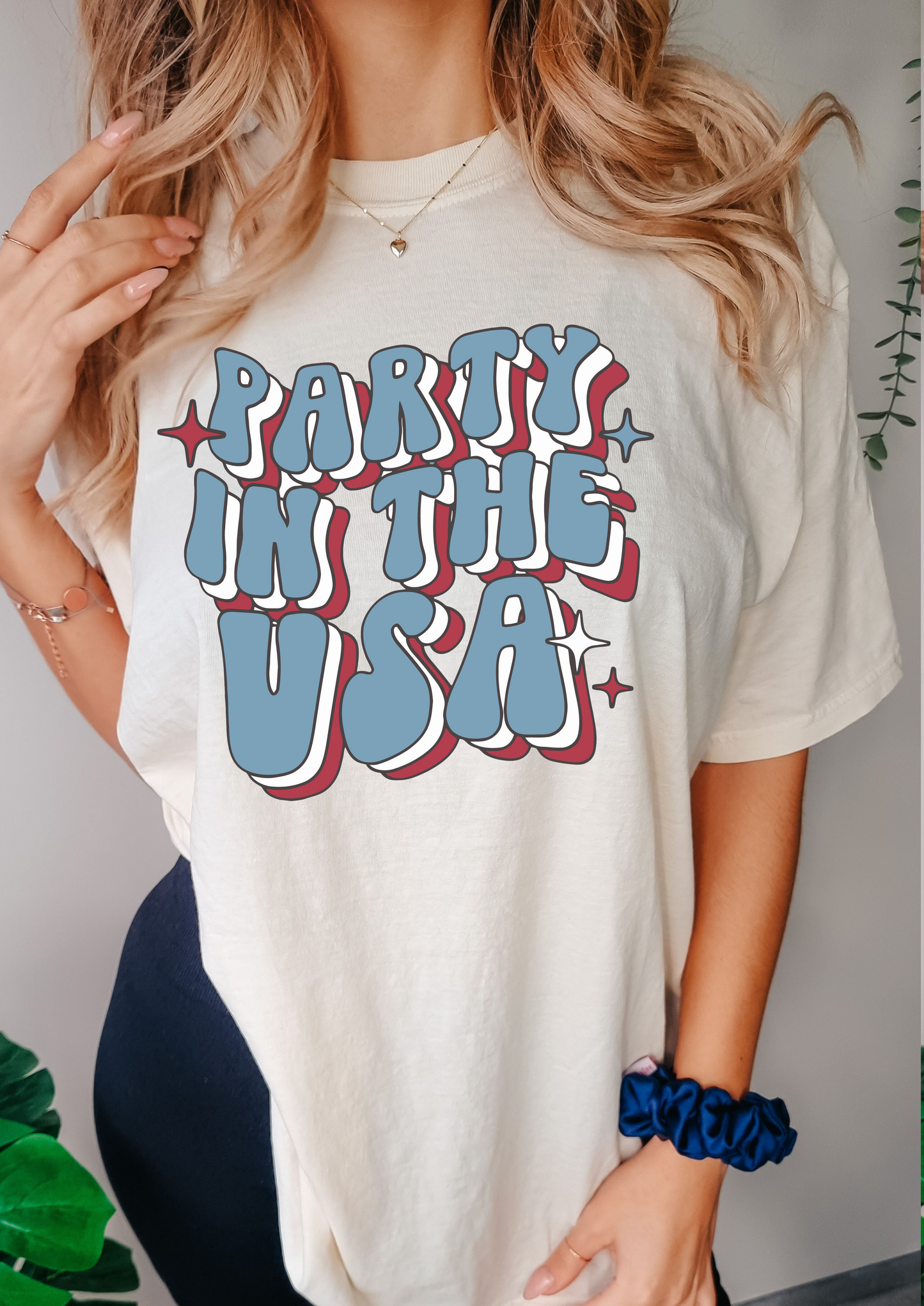 Party In the USA - Full Color Heat Transfer