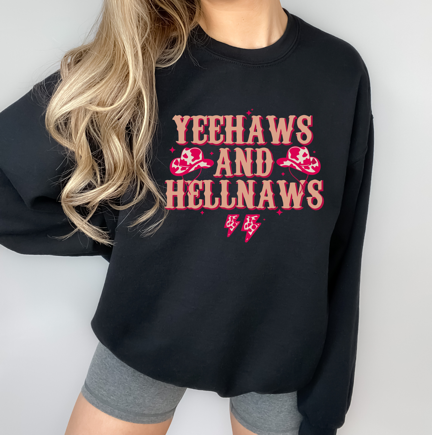 Yeehaw and Hellnaws  - Full Color Heat Transfer