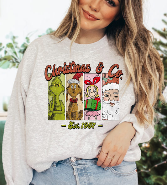 Christmas and Co-  Full Color Heat Transfer