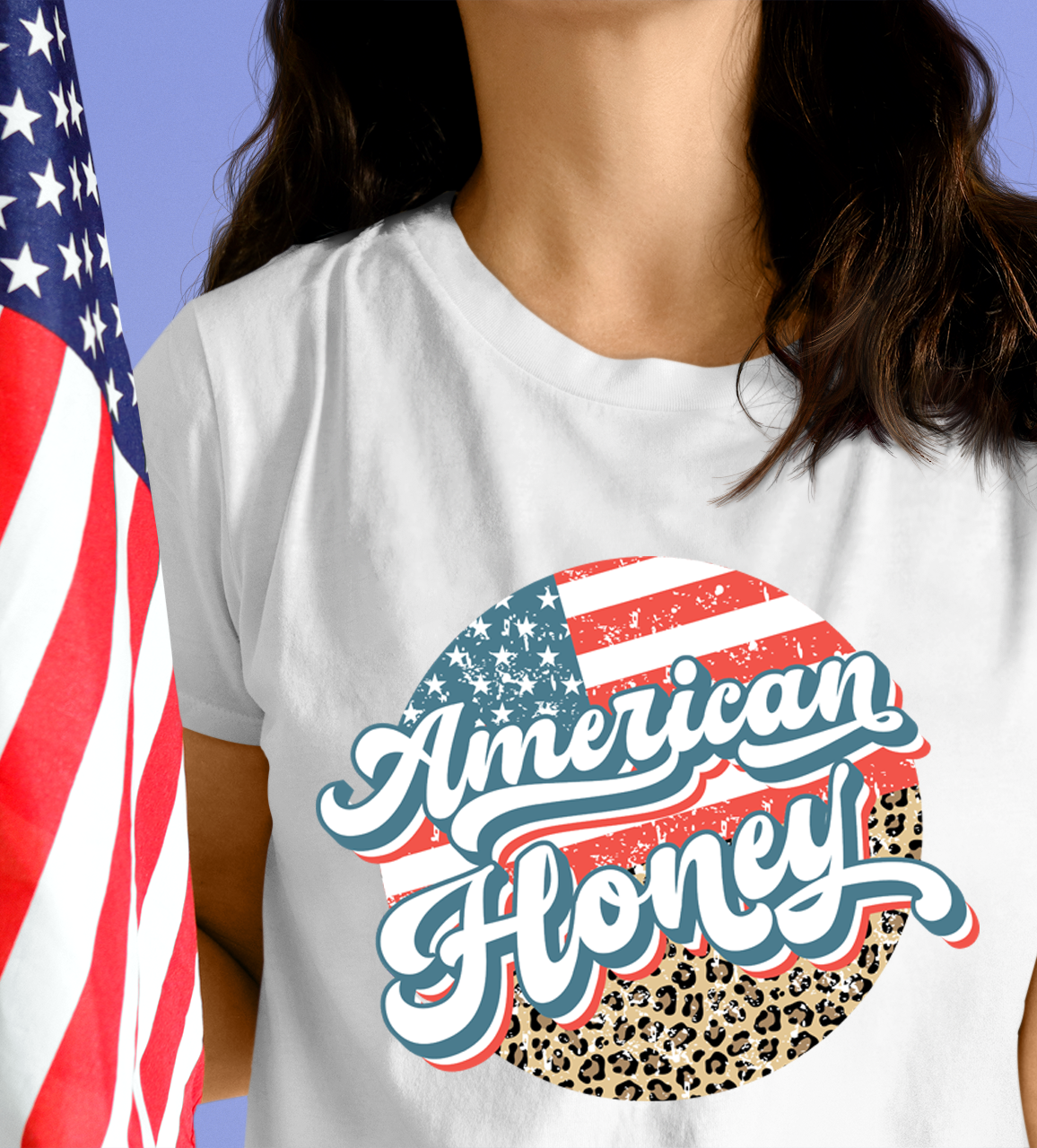 American Honey - Full Color Heat Transfer