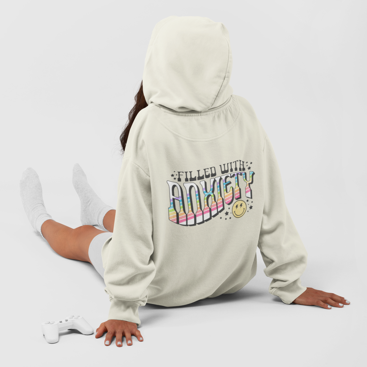Filled with Anxiety- Full Color Heat Transfer