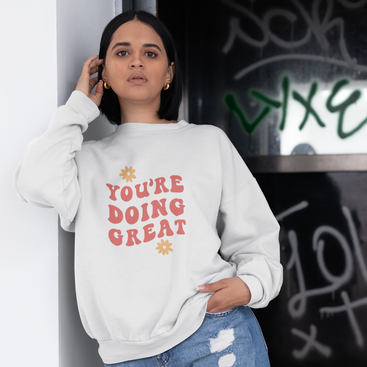 You're Doing Great- Full Color Heat Transfer