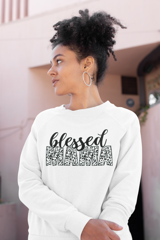 Blessed Mama - Screen Print Transfer