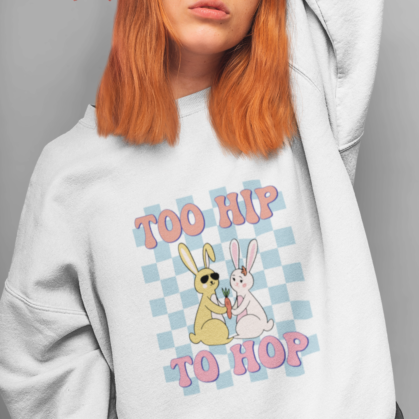 Too Hip To Hop- Full Color Heat Transfer